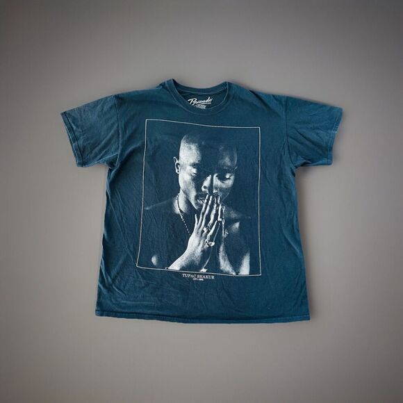 Bravado Other - Tupac Shakur T-Shirt Black Large Graphic Hip Hop Men’s Bravado Tee